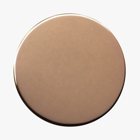 Dischetto Finitura PVD bronzo 75 lucido