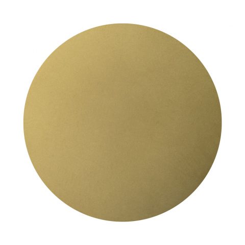 Dischetto Finitura PVD gold 18 opaco